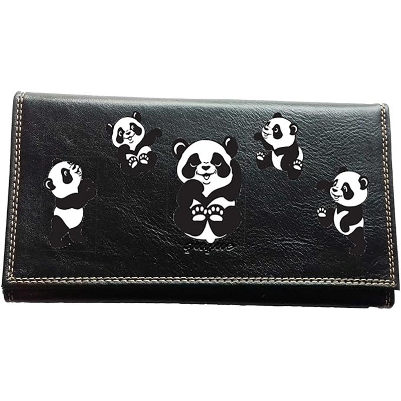 Compagnon Tout-en-Un Porte Chéquier en Simili Cuir - Design Panda