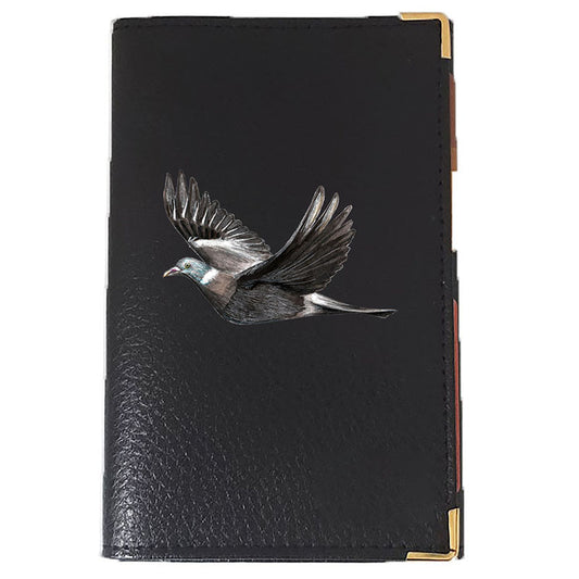 Porte Carte Grise porte papier en Cuir personnalisé chasse palombe