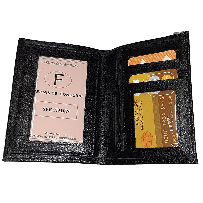Portefeuille personnalisé en Cuir avec Votre Photo ou Logo et Texte