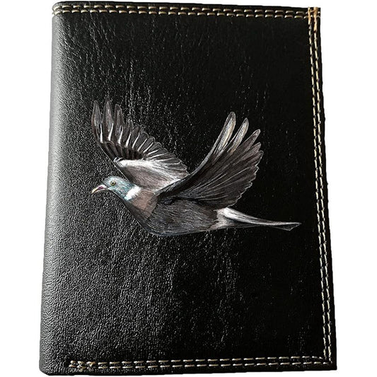 Petit Portefeuille Homme noir avec Porte Monnaie personnalisé Palombe