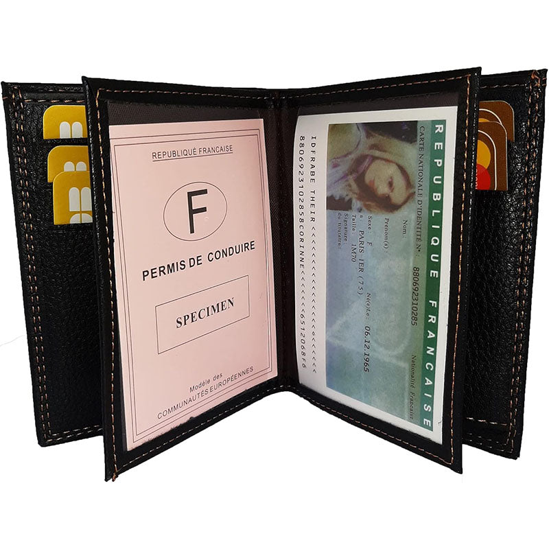 Portefeuille en Simili Cuir personnalisé Papi Pêcheur Pêche