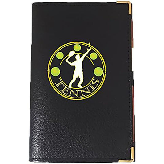 Porte Carte Grise en Cuir noir pour homme personnalisé Tennis